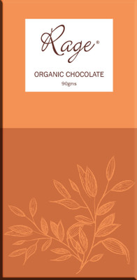 

Rage Organic Chocolate Bar - 90gms Bars(90 g)