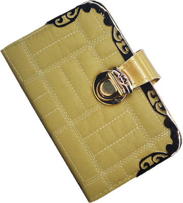 

Netboys Women Beige Artificial Leather Wallet(4 Card Slots)