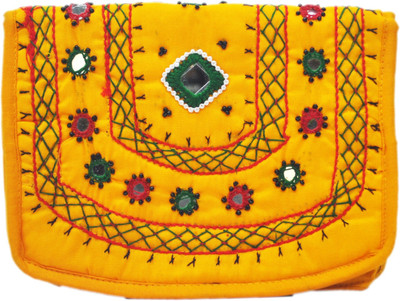 

FAVINO Casual Yellow Clutch