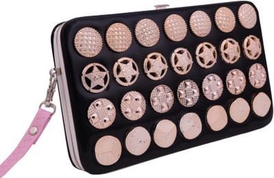 

Bee Fashionable Casual Black Clutch