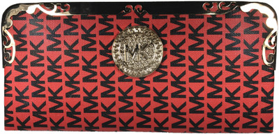 

bizarre vogue Party Red Clutch