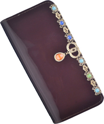 

Netboys Women Brown Artificial Leather Wallet(4 Card Slots)