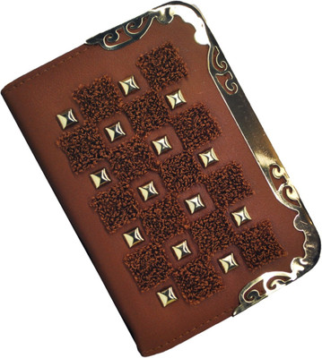 

Netboys Women Brown Artificial Leather Wallet(4 Card Slots)