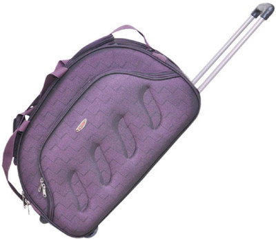 

Pride Star Curve 20 inch / 50 CM Duffel Strolley Bag(Purple)
