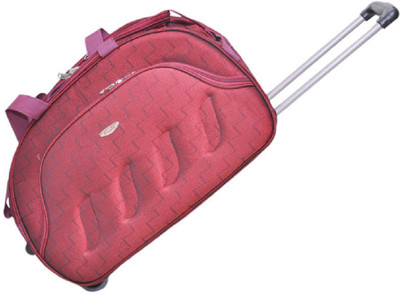 

Pride Star Curve 20 inch / 50 CM Duffel Strolley Bag(Maroon)