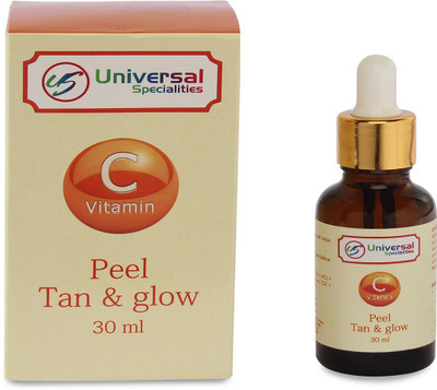 

UNIVERSAL SPECIALITIES VITAMIN C PEEL TAN AND GLOW(30 ml)