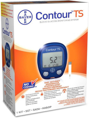 BAYER CONTOUR Glucometer(Blue)