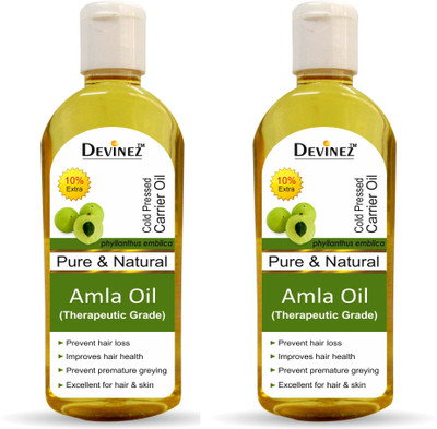 

Devinez Amla Oil, 100% Pure, Natural, Undiluted, Therapeutic Grade, Hair Oil For Shiny, Healthy, Strong, Falling Hair & Beautiful Hair Hair Oil(110 ml)