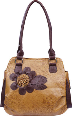 

Fristo Hand-held Bag(Beige, Brown)