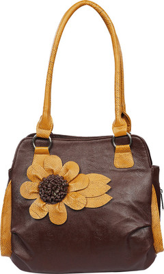 

Fristo Hand-held Bag(Brown, Tan)