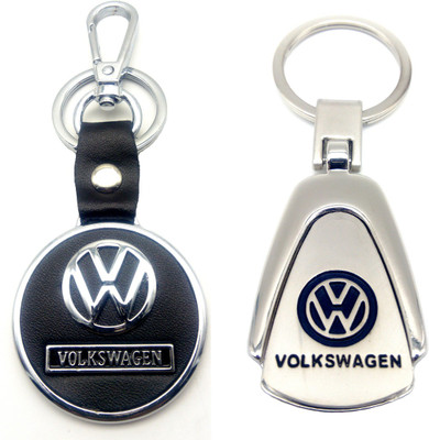

City Choice New Combo of Round Volkswagen & Hook Key Chain