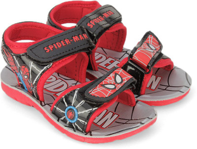 

Spiderman Boys Velcro Sports Sandals(Red