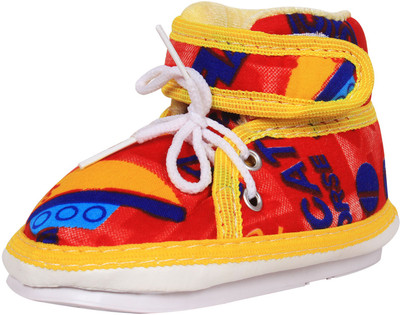 

Ole Baby Boys & Girls Velcro Casual Boots(Orange