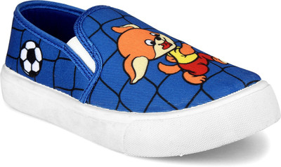 

Myau Boys & Girls Slip on Sneakers(Blue, Royal blue