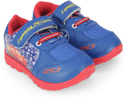 

Cars Boys Velcro Walking Shoes(Blue, Royal blue