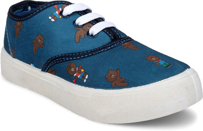 

Myau Boys & Girls Lace Sneakers(Blue