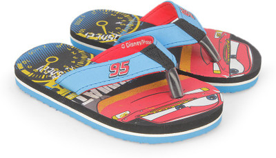 

Cars Boys Slip On Slipper Flip Flop(Black, Black blue