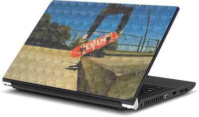 

ezyPRNT Skateboarding Sports Jump with 3D Illusion effect (14 to 14.9 inch) Vinyl Laptop Decal 14