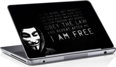 

Sai Enterprises anonymous_for_vendetta vinyl Laptop Decal 15.6