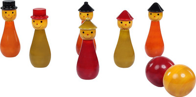 

Desi Toys Bowling set, Gola Nishanbaji(Multicolor)