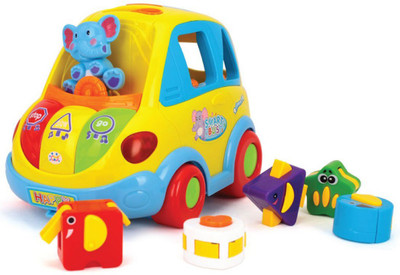 

Kiditos Educational Electric Innovative Learning Toy Car Smart Bus(Multicolor)