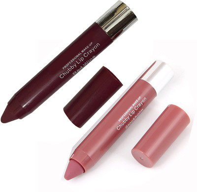 

Perky Sack Chubby Lip Crayon Red Wine & Stockholm(Red Wine & Stockholm)