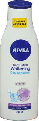

Nivea Whitening Cool Sensation SPF-15 Body Lotion(200 ml)