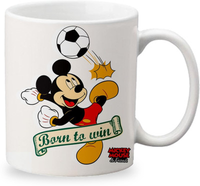 

ORKA Mickey Digital Printed Ceramic Mug(350 ml), Multicolor