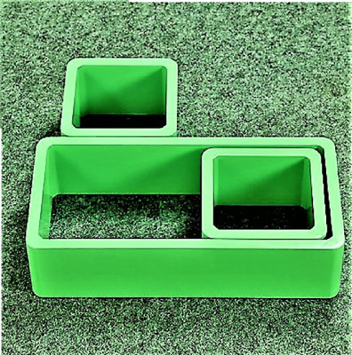 

Ganeshaas Set of 3 Green Rectangular Cubical Floating Racks MDF Wall Shelf(Number of Shelves - 3, Green)