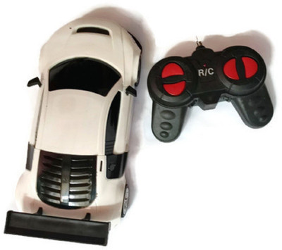 

UNIQUE TOYZ Remote Control Famous Race Car with Light (Multi Color)(White)