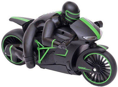 

Dhawani Latest High Speed 2.4 GHz RC Motorcycle Bike with Built in Gyroscope & Bright LED Headlights(Black)