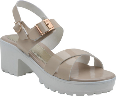 

CUTE FEET Women Beige_1 Heels
