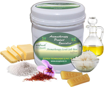 

Ecoplanet Aromatherapy Scrub Salt Base Saffron Scrub(1000 g)