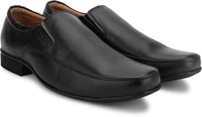 

Provogue Genuine Leather Slip On For Men(Black