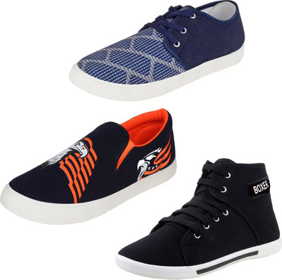 

SHOEFLY COMBO(O)-692+303+472 Casuals For Men(Multicolor