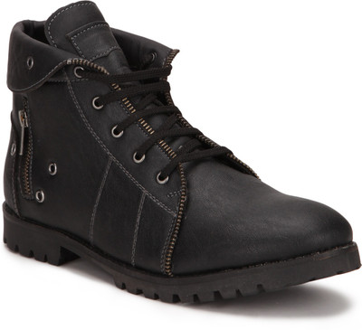 

RED MARINE MILAN Boots For Men(Black