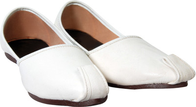 

Johnnie Boy White Half Nok Jutti Casuals For Men(White
