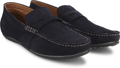 

Carlton London Mr.CL Loafers For Men(Black, Blue