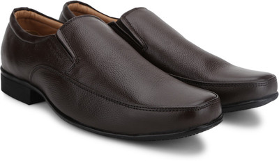 

Provogue Genuine Leather Slip On For Men(Brown