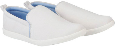 

FAUSTO Trendy Canvas Shoes For Men(White
