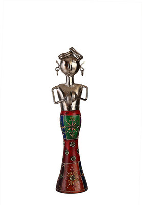 

Crafticia Decorative Showpiece - 38 cm(Aluminium, Multicolor)