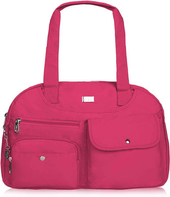

Jinu Women Casual Pink Nylon Sling Bag