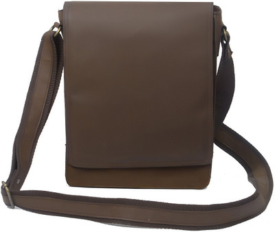 

Anshika International Boys & Girls Formal Brown Genuine Leather Sling Bag