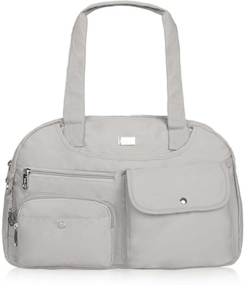 

Jinu Women Casual Grey Nylon Hand-held Bag