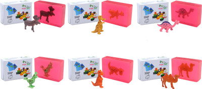 

Happy Baby Luxurious Kids Soap With Toy Pink (Pack Of 6)(600 g, Pack of 6)