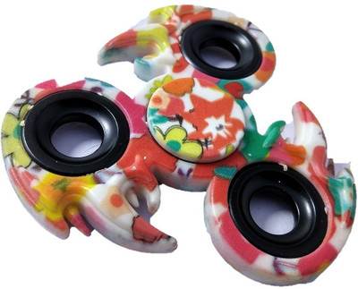 

RG TRADERS METAL FIDGET SPINNER TOY STRESS RELIEVER(Red)