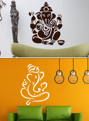 

Trends on Wall  Spiritual Sticker(Pack of 2, Brown;white