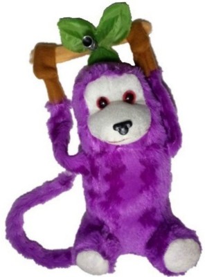 

COST TO COST Purple Hanging Monkey - 27 cm(Purple)