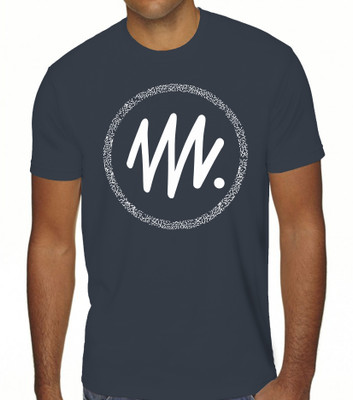 BROWN SUGAR Printed Men Round Neck Dark Blue T-Shirt Flipkart