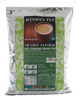 

Jeevika Tea SilverFusion 100% Genuine Assam Unflavoured Black Tea(500 g, Tetrapack)